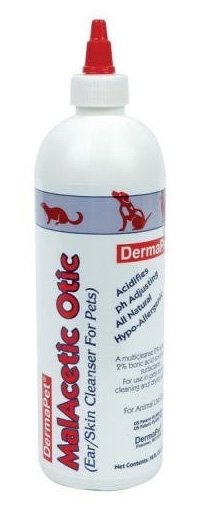 DermaPet's MalAcetic Otic Ear/Skin Cleanser for Pets.