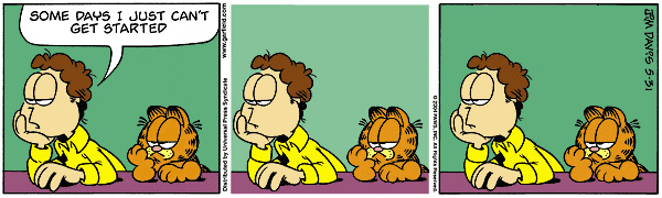 A more realistic Garfield leads to surreality.