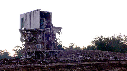 Another view of the last little bit of The Asylum.  (2006)