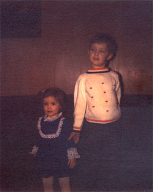 Shannon and I from way back when.  1974?