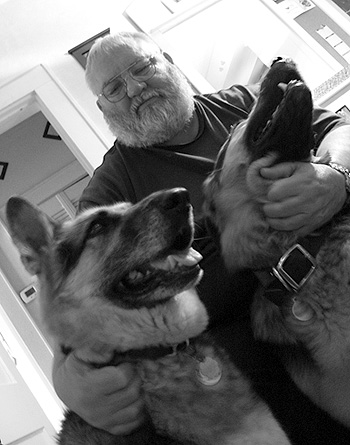 The Boys with their Grandpa.  (2007)