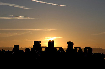 NASA photo of the summer solstice at Stonehenge.