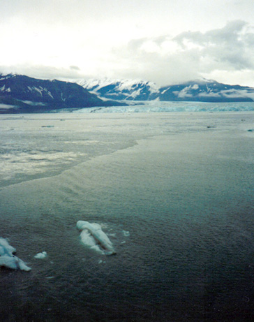 Hubbard Glacier.  Picture taken on our honeymoon.  (1999).