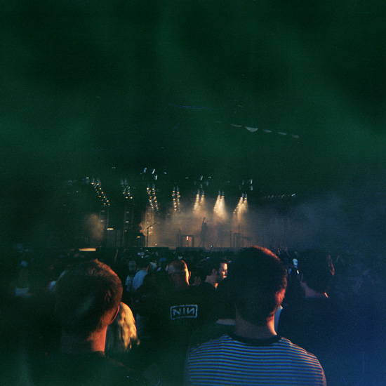 First picture on my roll of Holga film from the Nine Inch Nails concert in Tampa on May 9th, 2009. (2009)